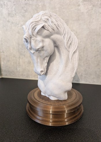 Siyah At Figürü Dekoratif Biblo - Görsel 4