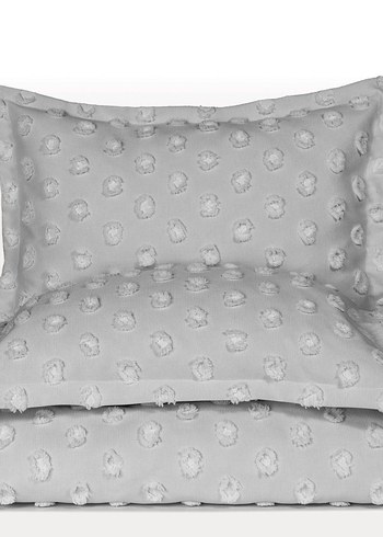 Çift kişilik ponponlu yatak örtüsü - Görsel 2