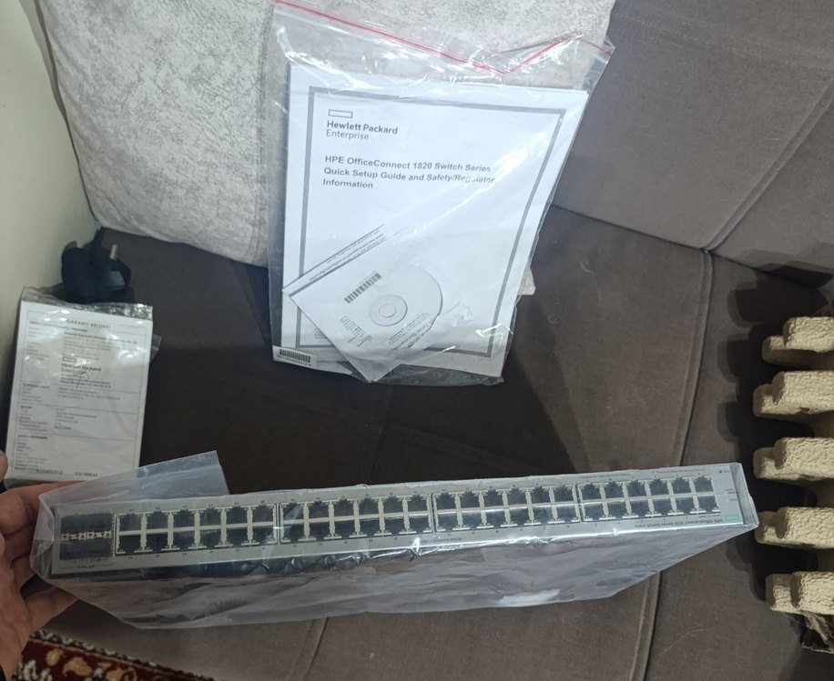 Sıfır Hp J9981A 1820-48G 48 Port gigabit  + 4 Sfp - Görsel 3