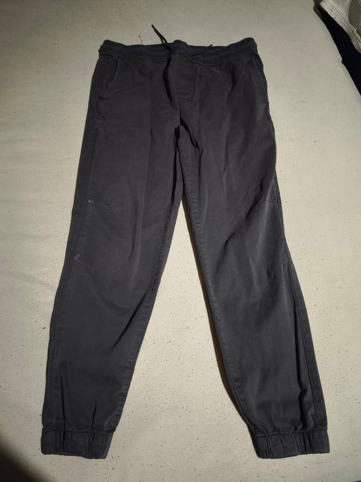 Gri Rahat Kesim Erkek Pantalon - Görsel 2