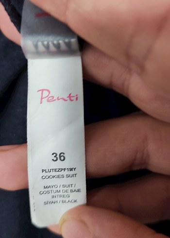 Bohem Çok Renkli Drapeli Kadın Mayo - Görsel 3