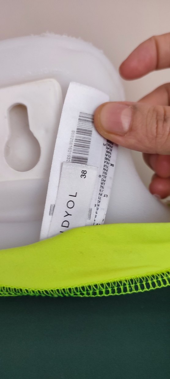 Fermuarlı Yeşil Spor Kadın Mayo - Görsel 3