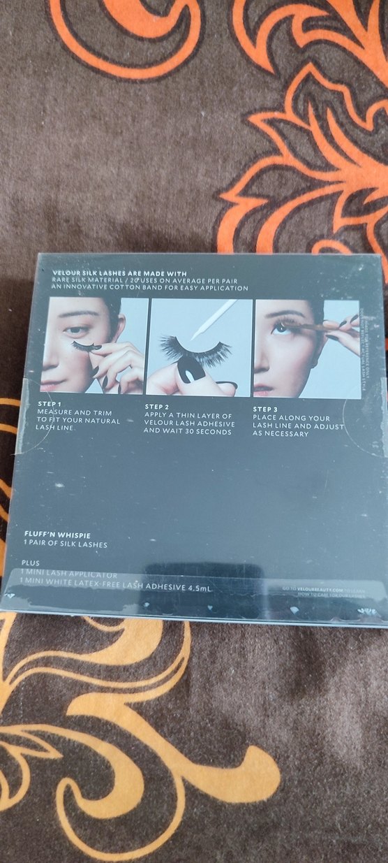 Bej Renkli Koyu Takma Kirpik Seti - Görsel 2