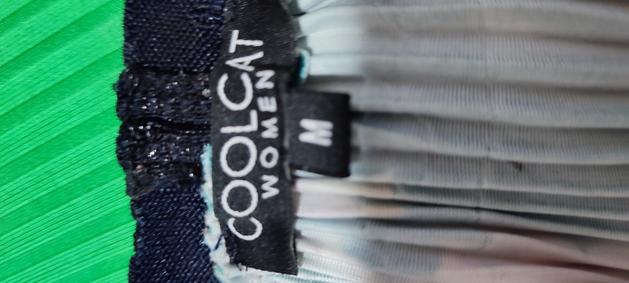 #Etek Bohem Renkli Piliseli kısa Etek - Görsel 4