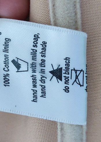 #Korse Bej Parlak Hemşire Korsesi Midi Boy - Görsel 4