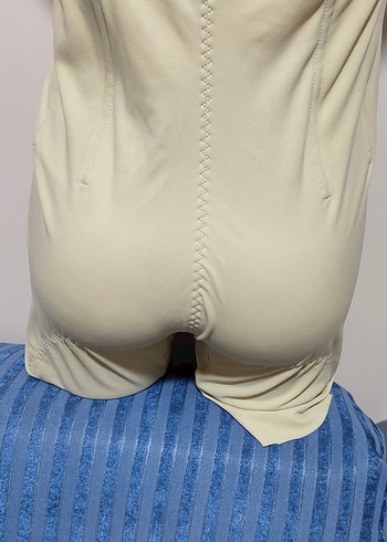 #Korse Bej Midi Hemşire Korsesi - Görsel 2