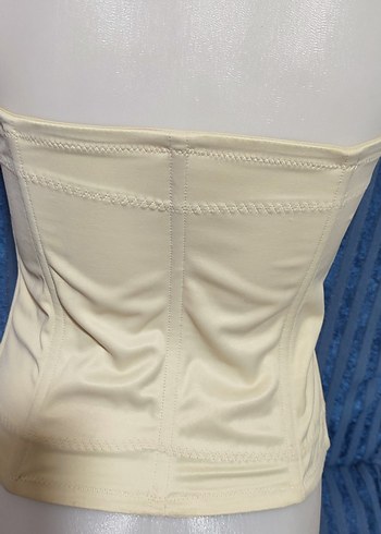 #Korse Beyaz Düz Kesim Göğüs Destek Korsesi - Görsel 2