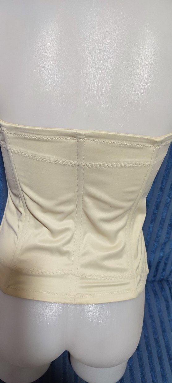 #Korse Beyaz Düz Kesim Göğüs Destek Korsesi - Görsel 2