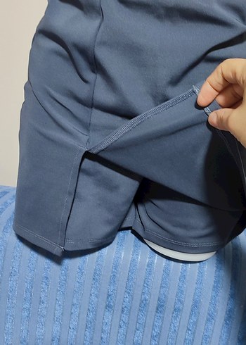 Trendy Gri Midi Eteği - Görsel 2