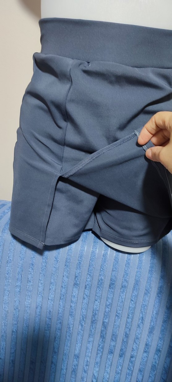 Trendy Gri Midi Eteği - Görsel 2