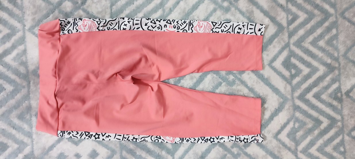 #defocto Kız Çocuk Pembe Elastik Bel Tayt - Görsel 4