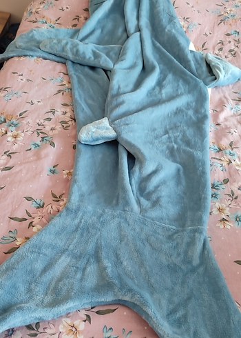 #tulum Mavi Köpekbalığı  Battaniyesi - Görsel 4