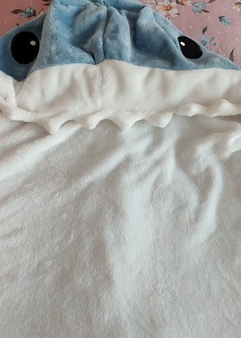 #tulum Mavi Köpekbalığı  Battaniyesi - Görsel 2