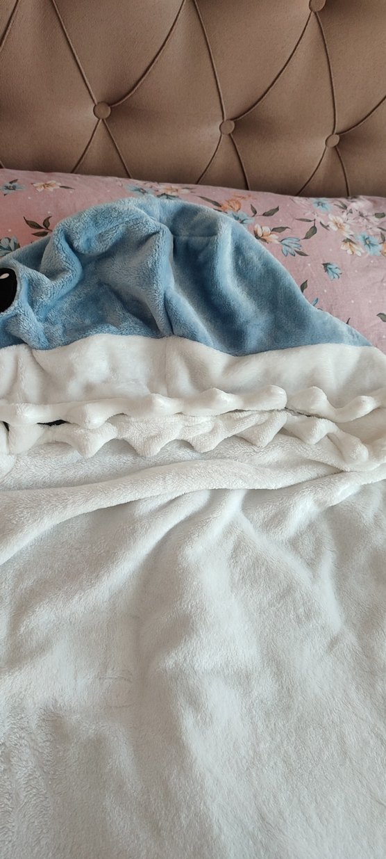 #tulum Mavi Köpekbalığı  Battaniyesi - Görsel 3