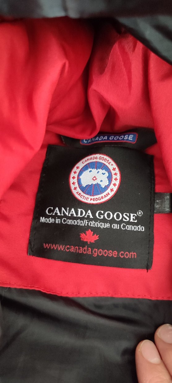 #CANADA GOOSE Kürklü Kırmızı Erkek Çocuk Kaban - Görsel 3