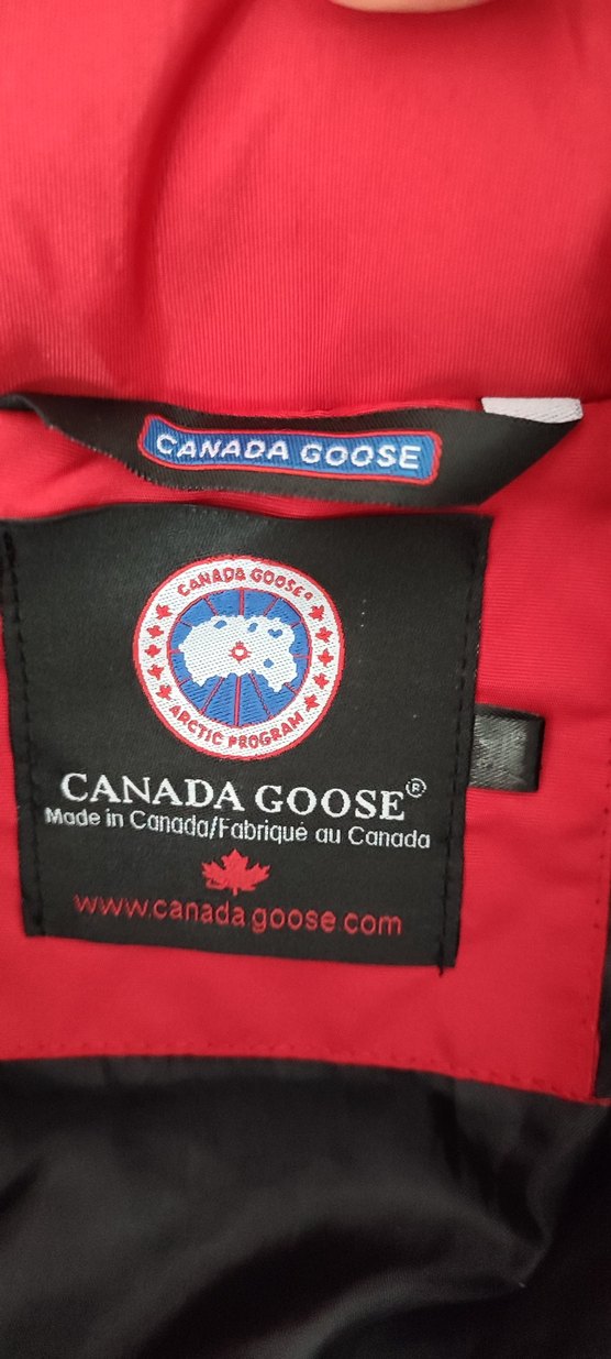 #CANADA GOOSE Kürklü Kırmızı Erkek Çocuk Kaban - Görsel 4