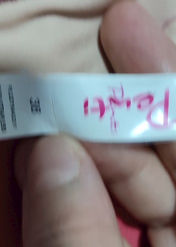 #Mayo Koyu Pembe Fırfırlı Bohem Kadın Mayo - Görsel 3