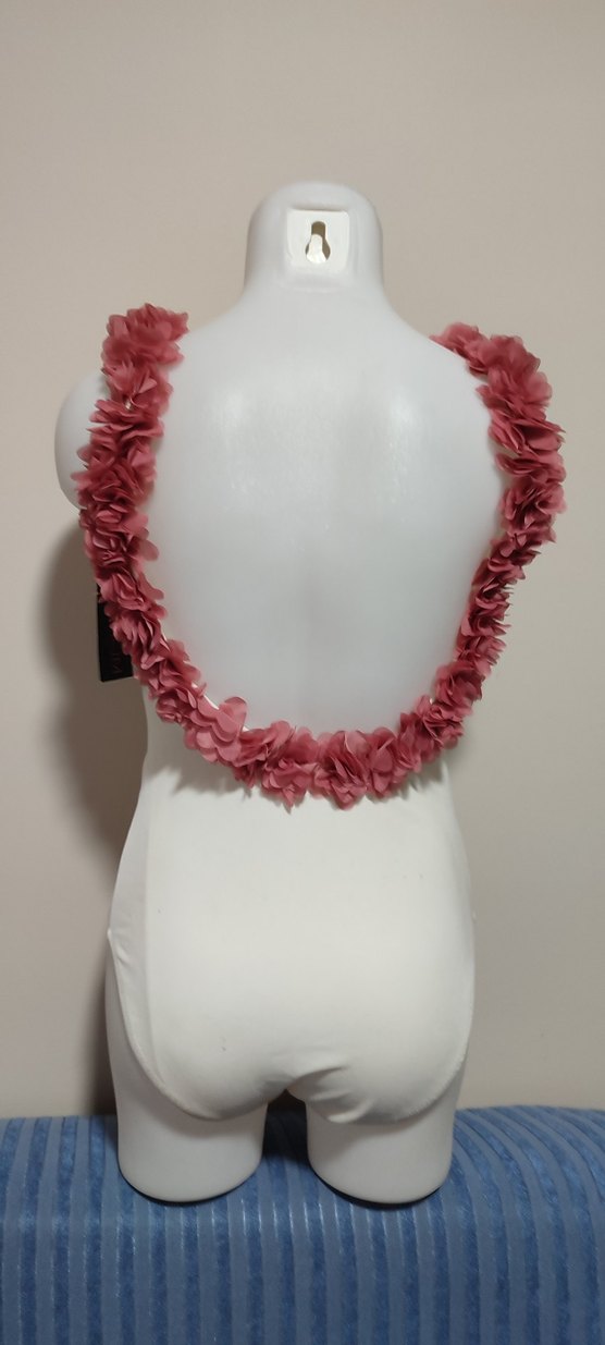 #Mayo Beyaz Mini Straplez Kadın Mayo - Görsel 2