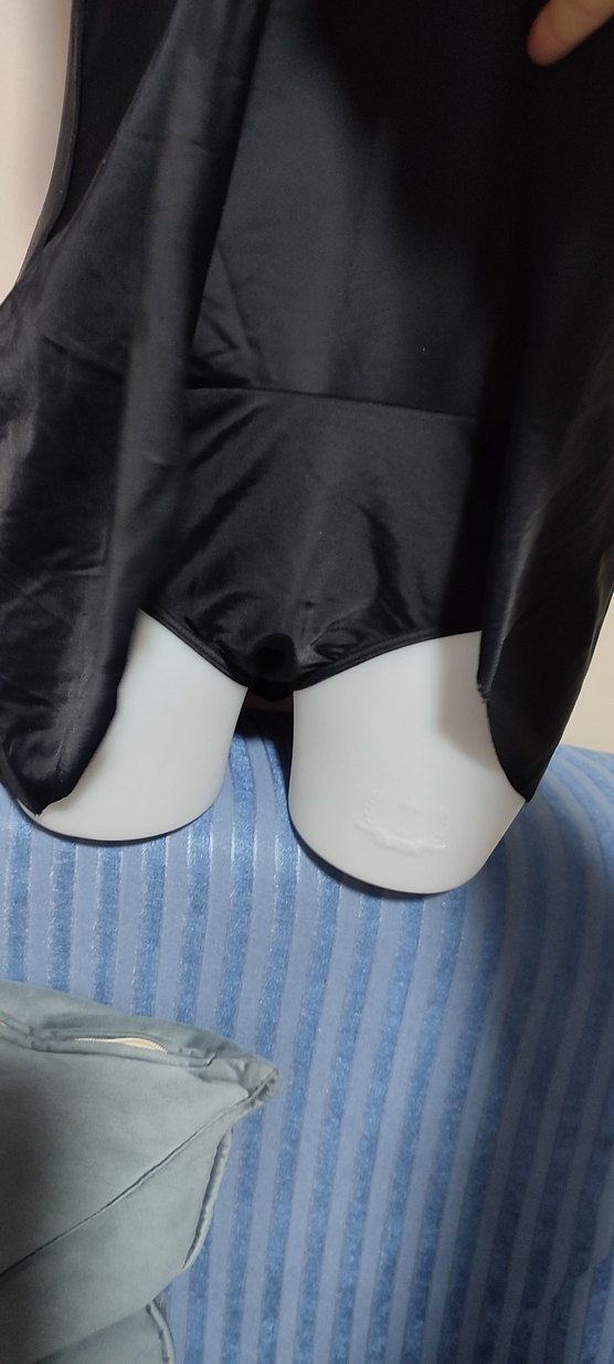 # penti Mayo Drapeli Siyah Uzun Kadın Mayo - Görsel 2