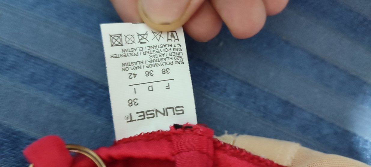 #Mayo Kırmızı Püsküllü Kadın Mayo - Görsel 4