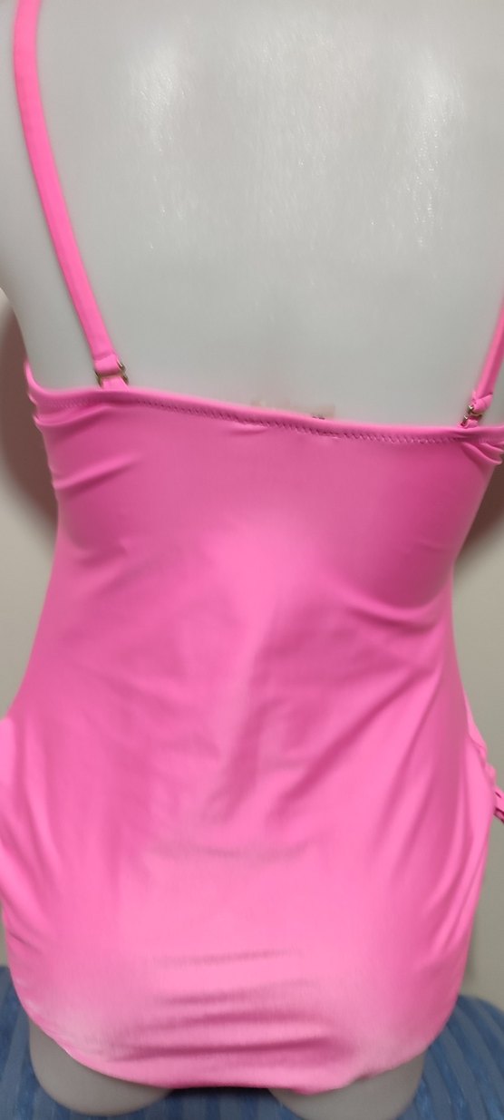 #Mayo Pembe Midi Boy Kadın Mayo - Görsel 4