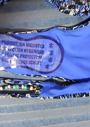 #Mayo alt Mavi Bağcıklı Kadın Bikini Altı - Görsel 5