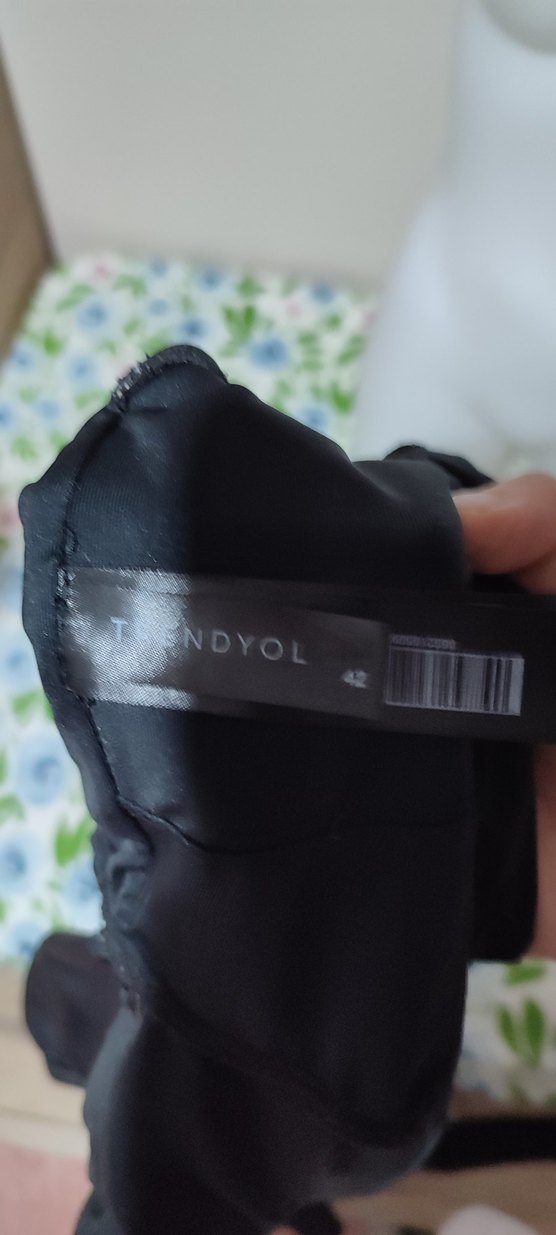 #Siyah Drapeli Mini Kadın Mayo - Görsel 3