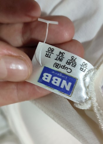 #Büstiyer Dantel Detaylı Beyaz Mini Bohem - Görsel 4