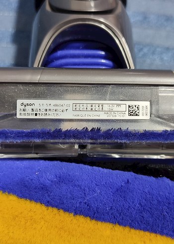 #Dyson V12 uyumlu Renkli Mavi Elektrikli Süpürge Başlığı - Görsel 5