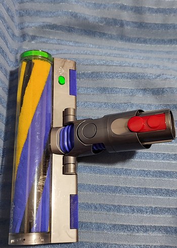 #Dyson V12 uyumlu Renkli Mavi Elektrikli Süpürge Başlığı - Görsel 4