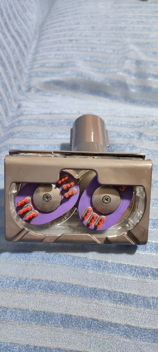 #Dyson Dyson V12 uyumlu Kırmızı Gri Elektrikli Süpürge Başlığı - Görsel 3