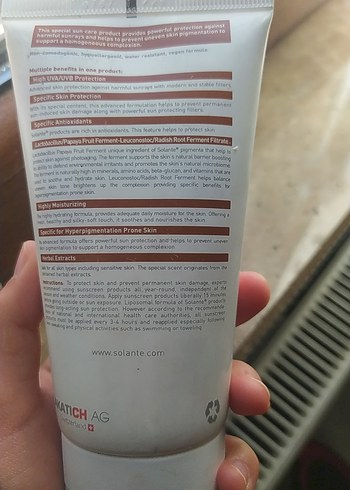 Solante Pigmenta SPF 50+ Uzun Süreli Güneş Koruyucu - Görsel 2