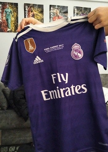 Erkek Mor Ronaldo Spor Forması - Görsel 2