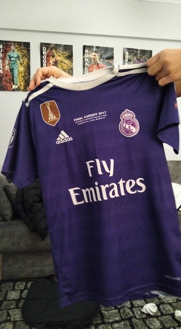 Erkek Mor Ronaldo Spor Forması - Görsel 2