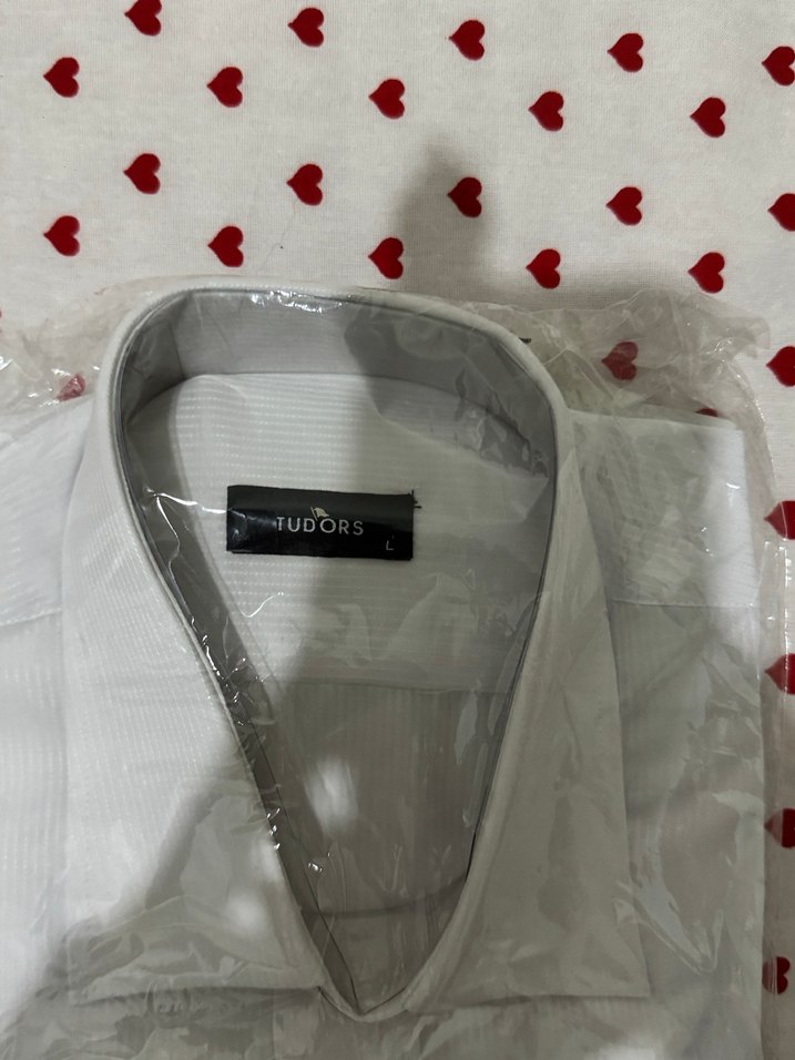 Erkek Beyaz Uzun Kollu Gömlek - Görsel 2