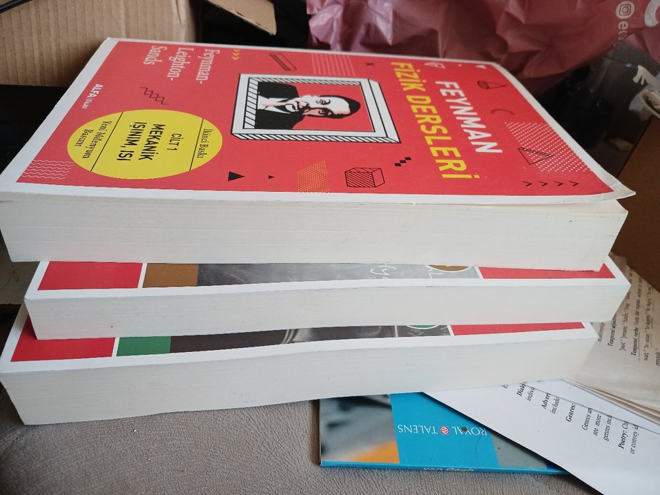 Feynman Fizik Dersleri Seti 3 Kitap - Görsel 2