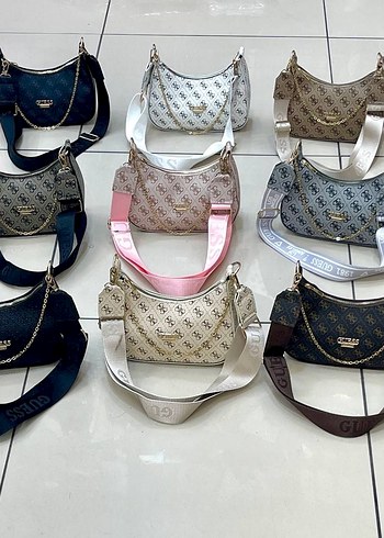 Kahverengi Deri Kadın Omuz Çantası - Görsel 2