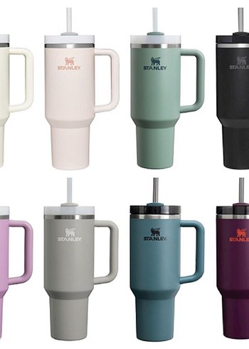 Stanley Pembe Pastel Termos Bardak - Görsel 2