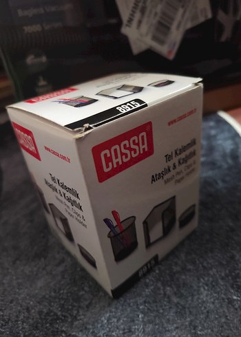 2 Set sıfır Siyah Metal 5 Parça Masaüstü Düzenleyici Seti - Görsel 7