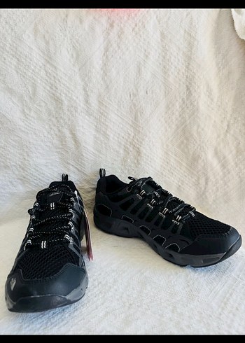 Erkek Siyah Outdoor Spor Ayakkabı Velcro - Görsel 6