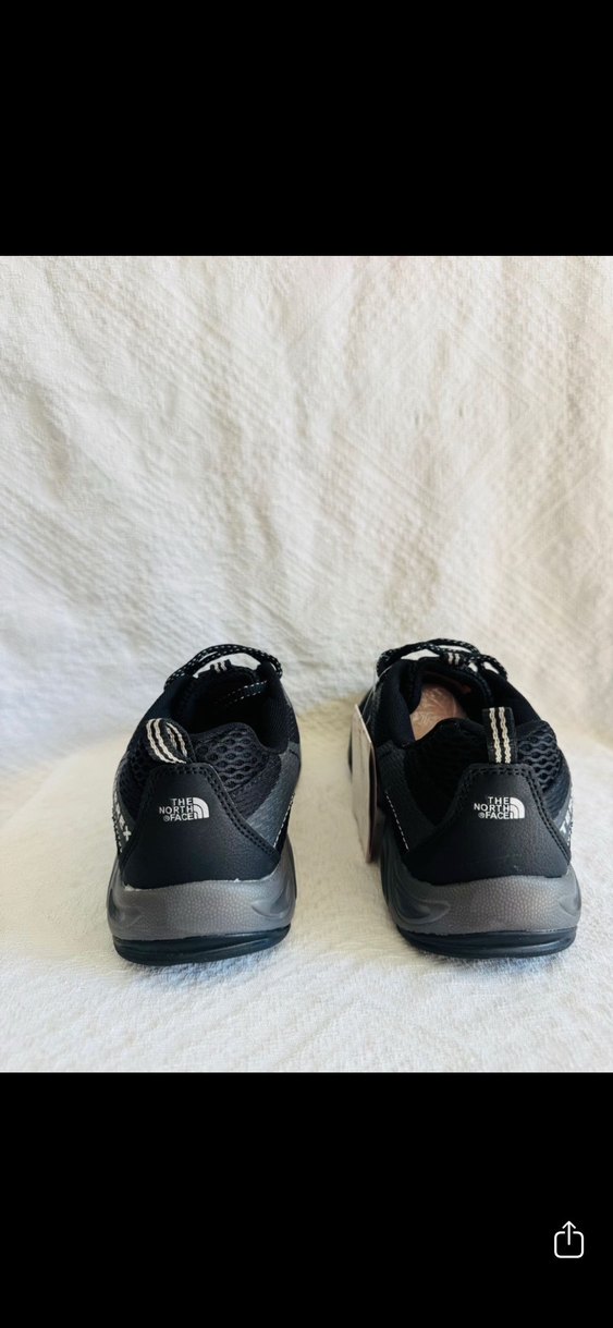 Erkek Siyah Outdoor Spor Ayakkabı Velcro - Görsel 5