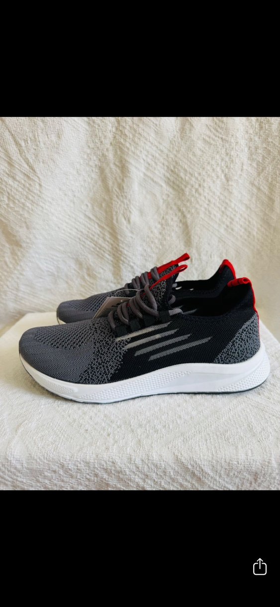 Gri Erkek Spor Ayakkabı Bağcıklı - Görsel 2