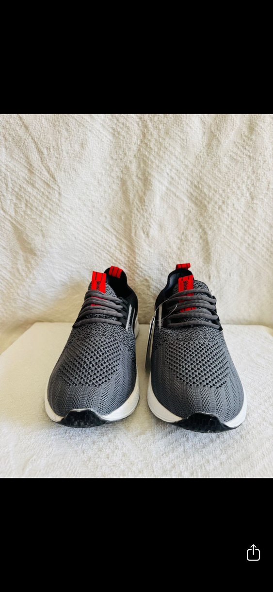 Gri Erkek Spor Ayakkabı Bağcıklı - Görsel 4