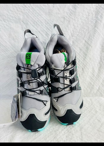 Salomon Gri Erkek Spor Ayakkabı Velcro - Görsel 7