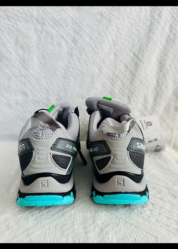 Salomon Gri Erkek Spor Ayakkabı Velcro - Görsel 4