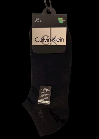 Calvin Klein Bambu Erkek Patik Çorap Seti 6lı - Görsel 2