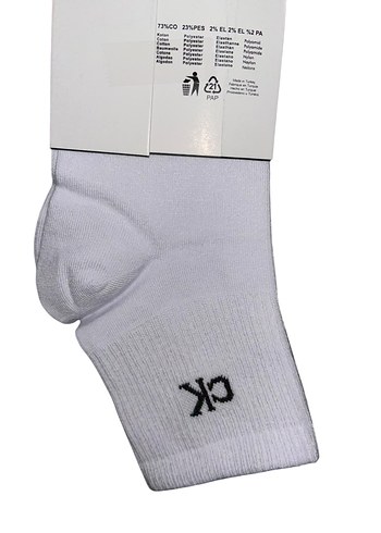 6 ÇİFT CALVIN KLEIN PATİK ÇORAP - Görsel 4