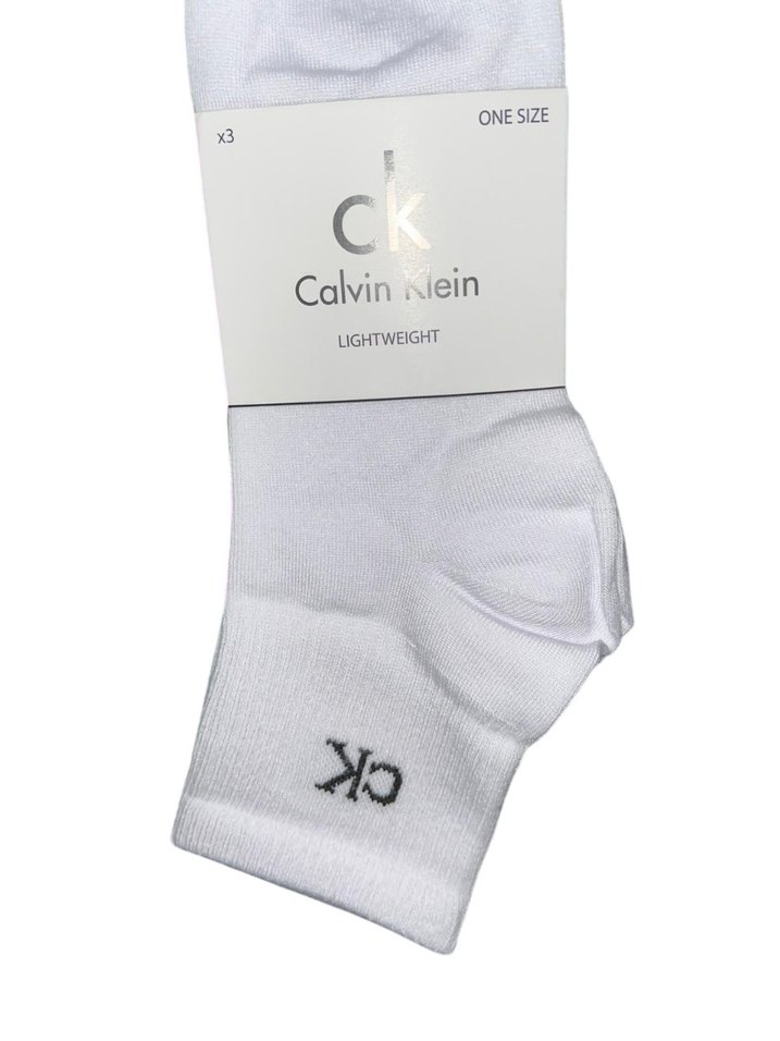 6 ÇİFT CALVIN KLEIN PATİK ÇORAP - Görsel 3