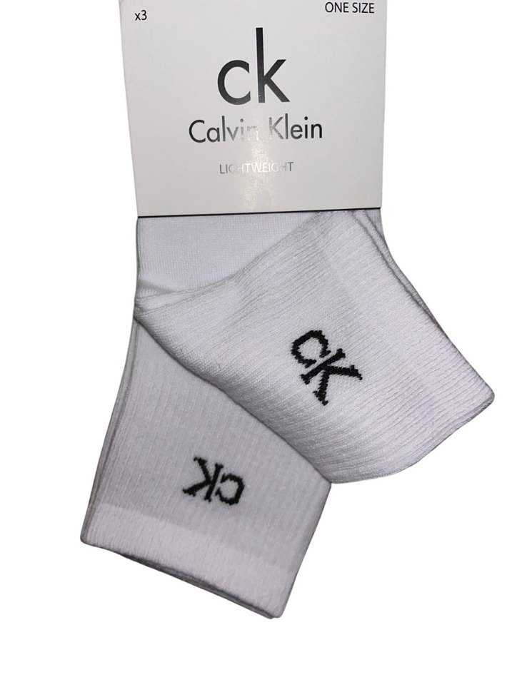 6 ÇİFT CALVIN KLEIN PATİK ÇORAP - Görsel 5