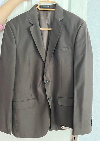 Altınyıldız Aci Kahve Klasik Erkek Blazer Ceket Pantolon Takim